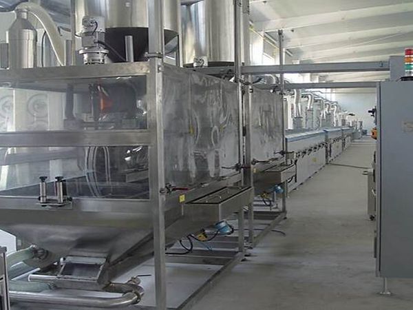 Electrostatic Flocking Line